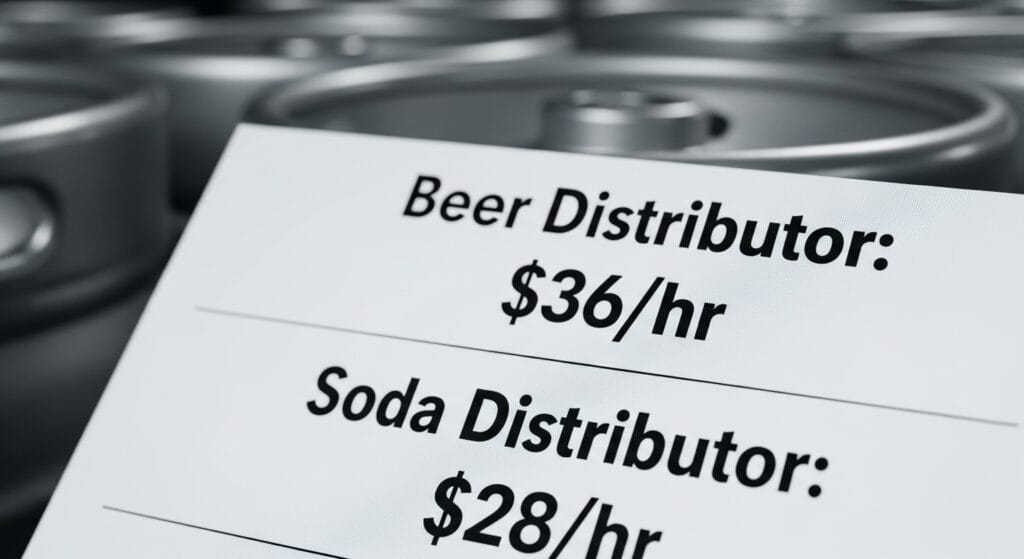 Beverage Truck Driver Salary 2026 $74K-$88K Beer Routes