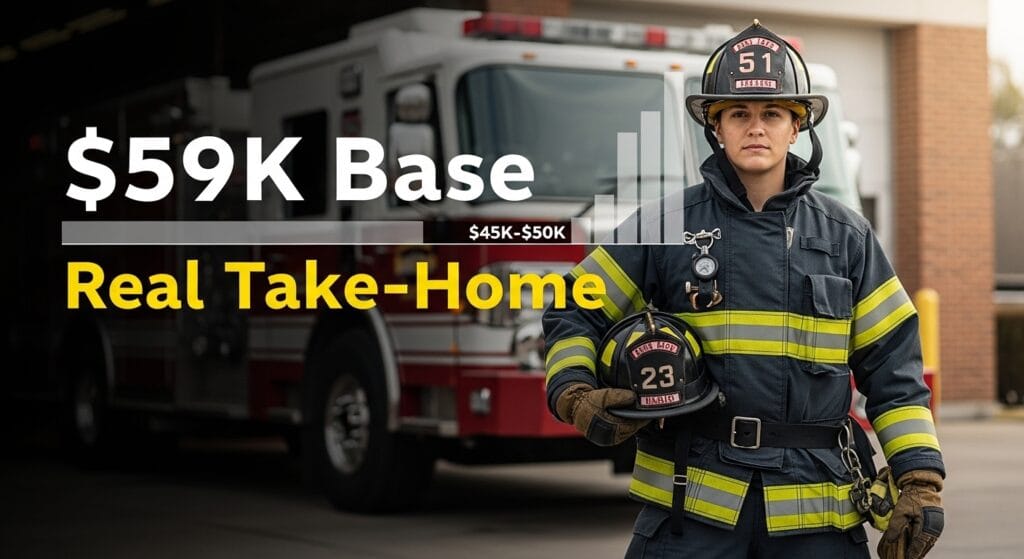 Firefighter Salary 2026 $59K Base + Real Take-Home