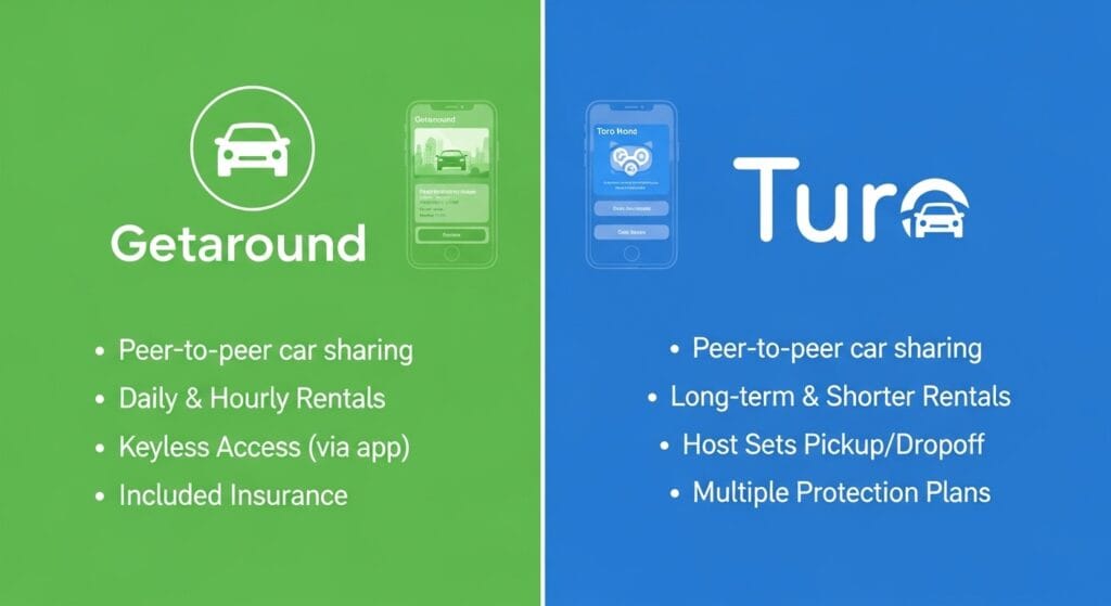 Getaround vs. Turo Calculator 2026: Active vs. Passive Income - Salary Clear