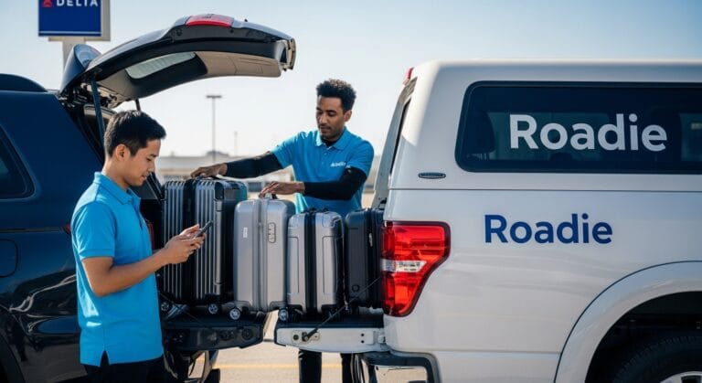 Roadie Driver Pay Calculator 2026 Earn $40Hr with Luggage - Salary Clear