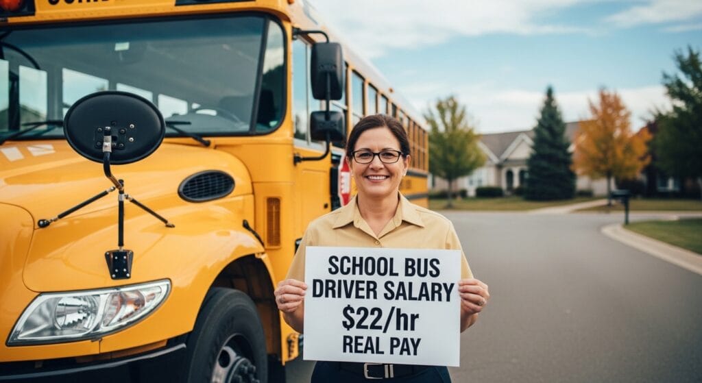 School Bus Driver Salary 2026 $22hr Real Pay