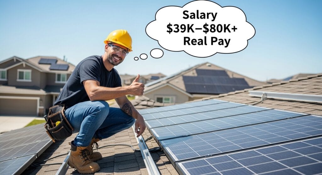 Solar Installer Salary 2026: $39K–$80K+ Real Pay