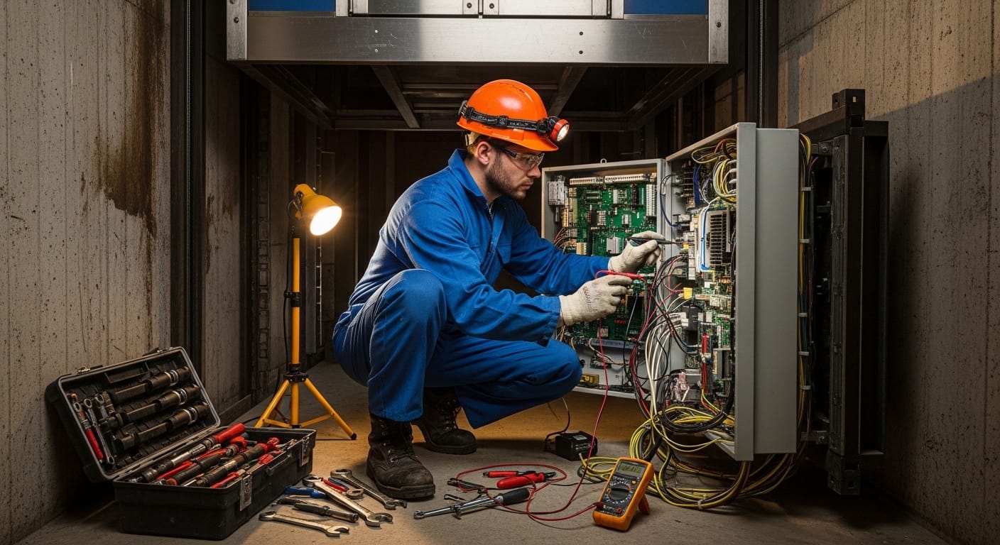 elevator mechanic salary