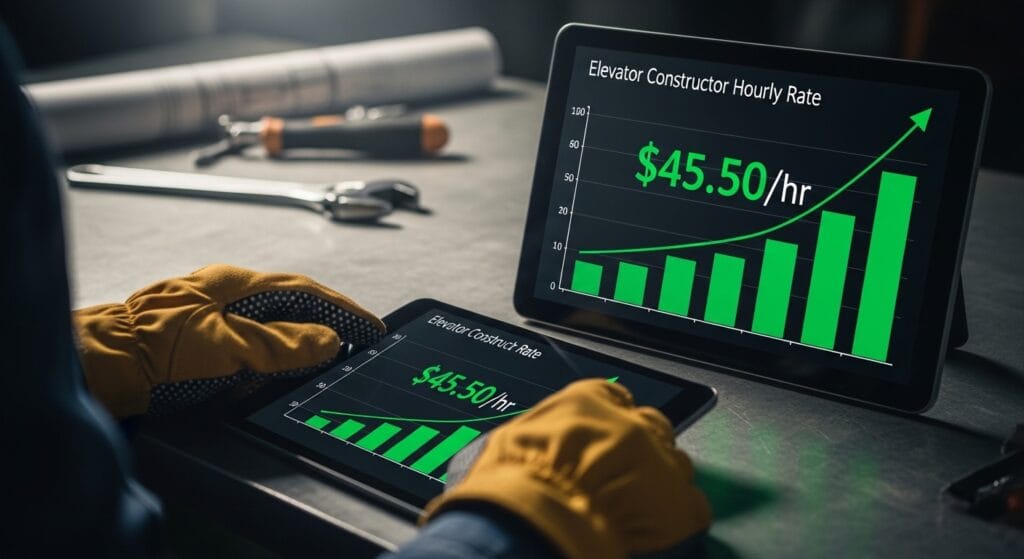 elevator mechanic salary