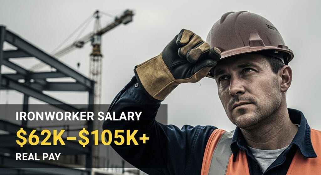 Ironworker Salary 2026: $62K–$105K+ Real Pay