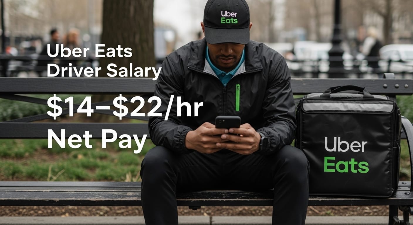 Uber Eats Driver Salary 2026 $14–$22hr Net Pay