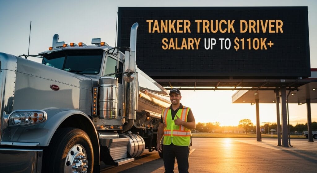 Tanker Truck Driver Salary 2026: Up to $110K+