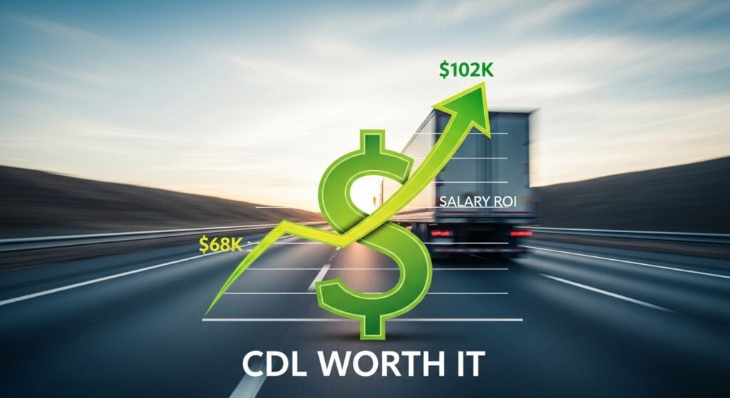 CDL Worth It in 2026? $68K–$102K Salary ROI